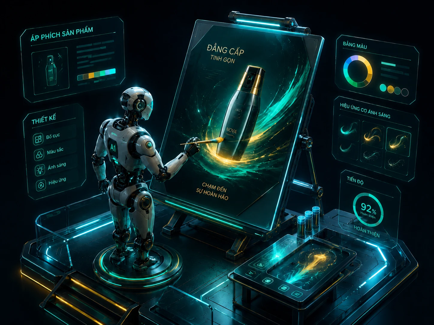 Minh hoạ Level 5 — Tạo ảnh bằng AI